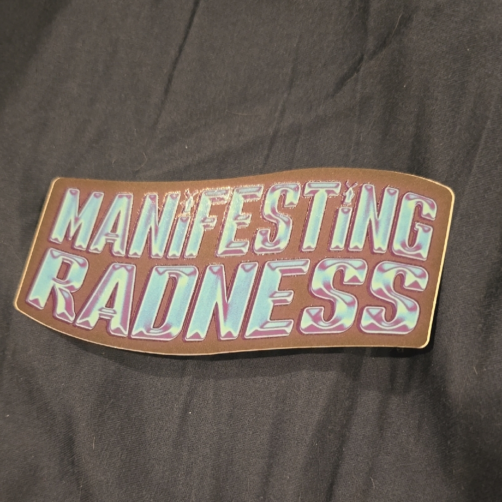 Dutch Bros Manifesting Radness Sticker